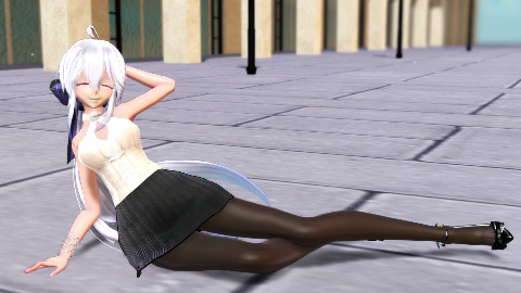 【MMD】弱音OL装-Classic